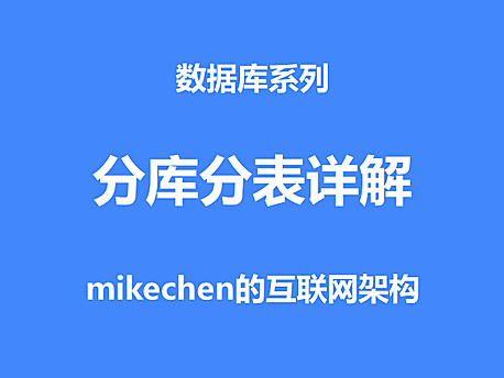 分库分表最全详解(史上最强图文版)